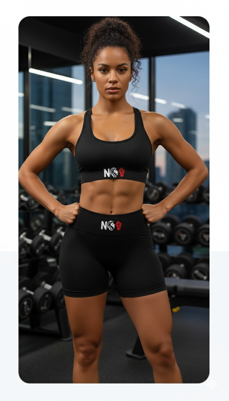 Set Palestra N3RO con 3 colori – Massima Energia. Stile Inconfondibile.