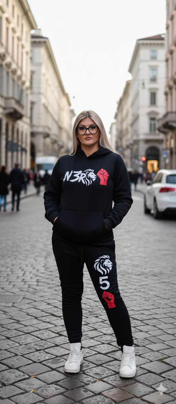 Tuta Ufficiale N3RO – Potenza e Stile in Movimento