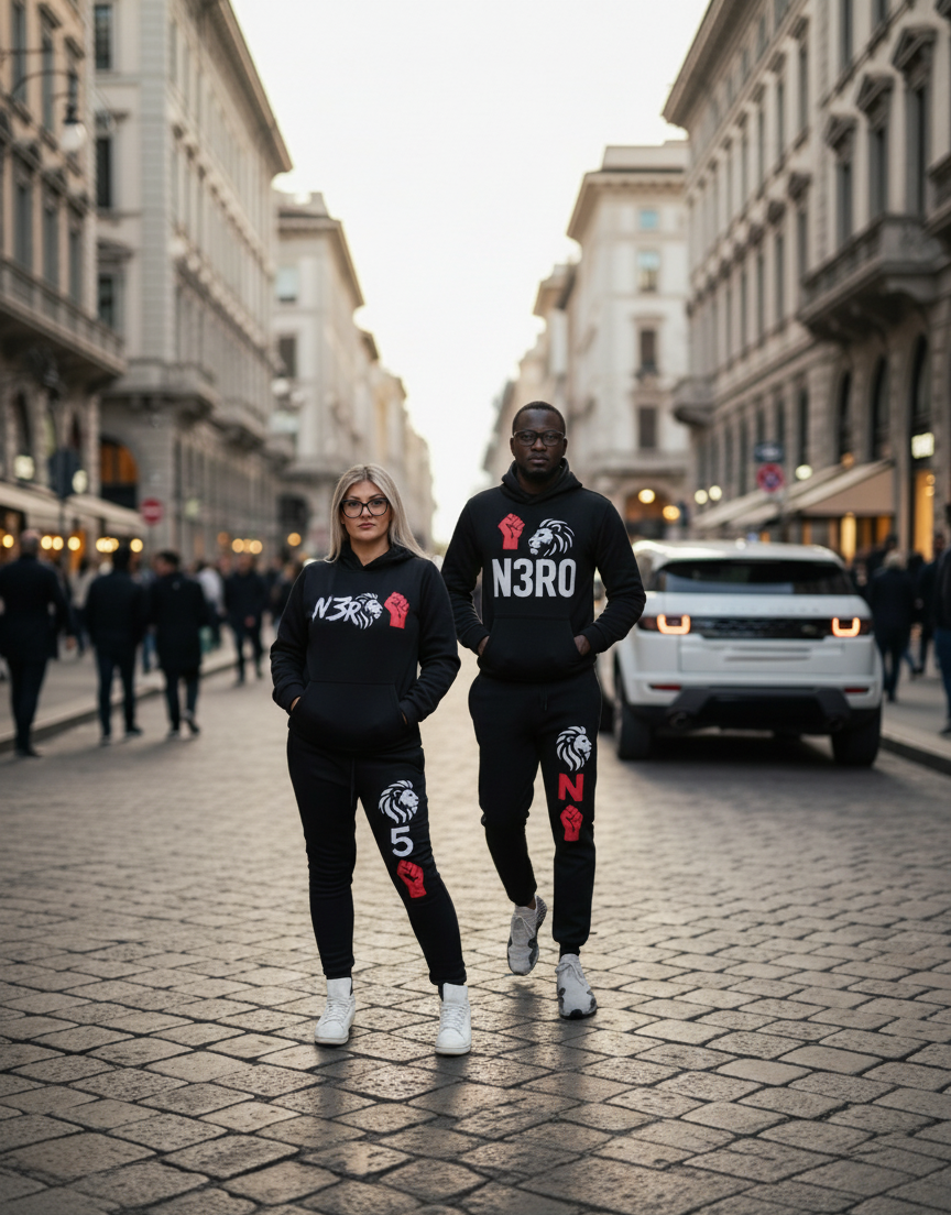 Felpa N3RO – Potenza e Calore in Stile Streetwear