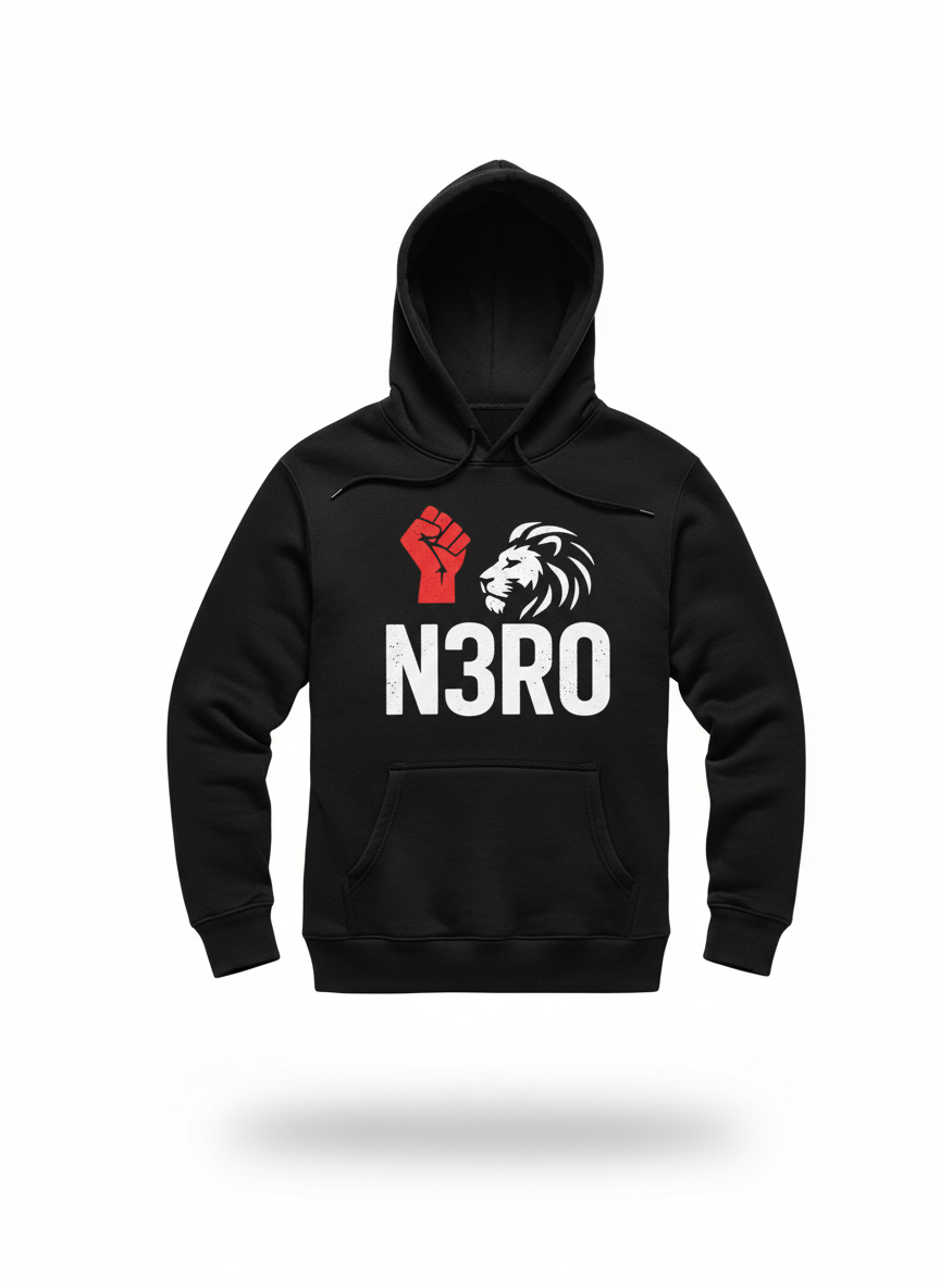Felpa N3RO – Potenza e Calore in Stile Streetwear