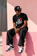 T-shirt Nera Unisex N3RO – Lion Power