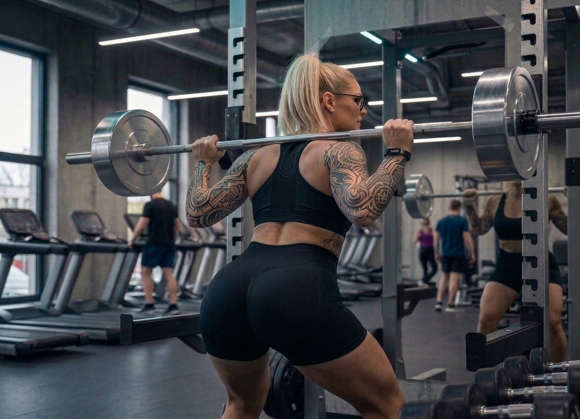 Set Palestra Donna Nero