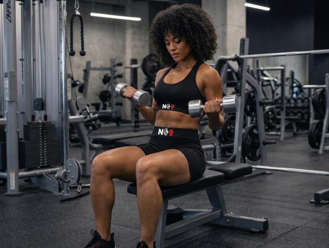 Set Palestra Donna Nero