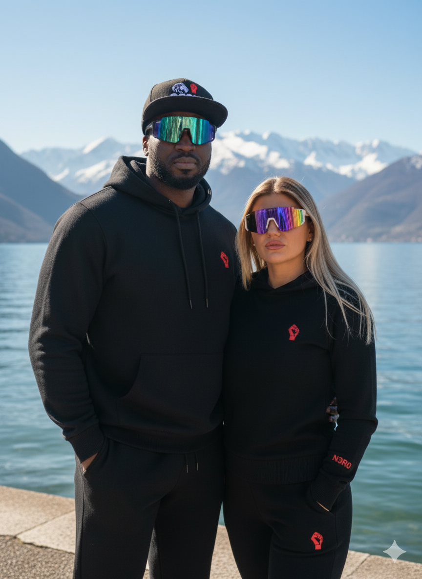 N3RO VISION X — Occhiali Urban Shield con Custodia Personalizzata