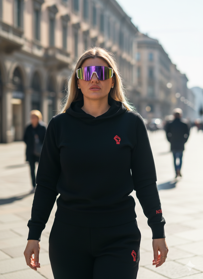 N3RO VISION X — Occhiali Urban Shield con Custodia Personalizzata