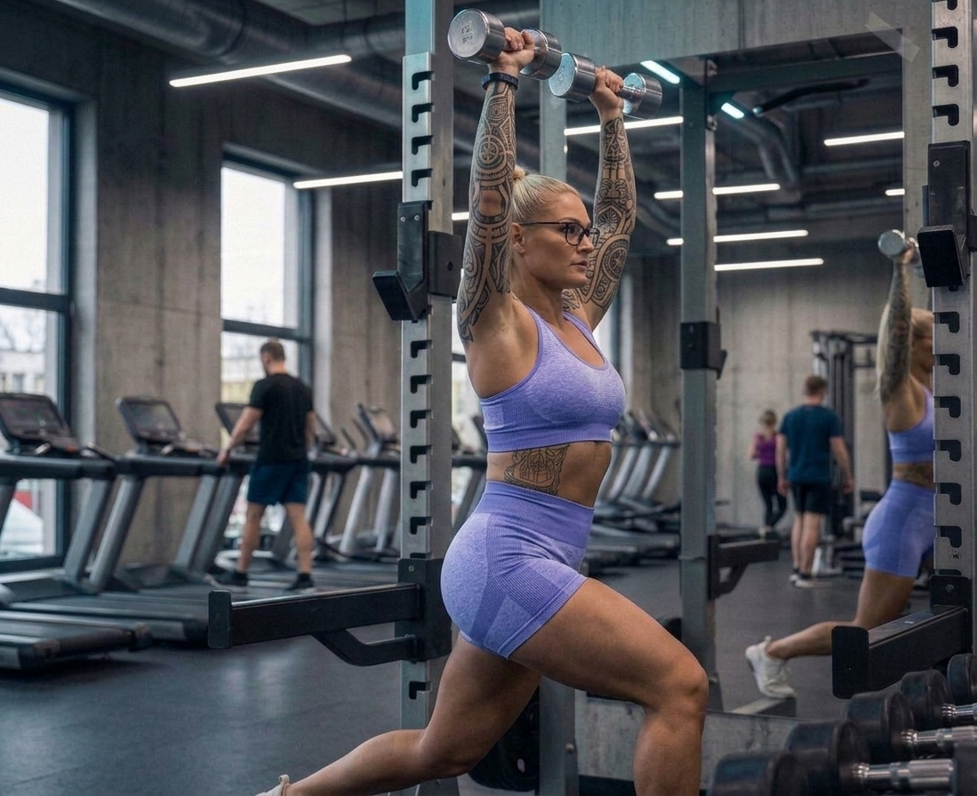 Set Palestra Donna Viola
