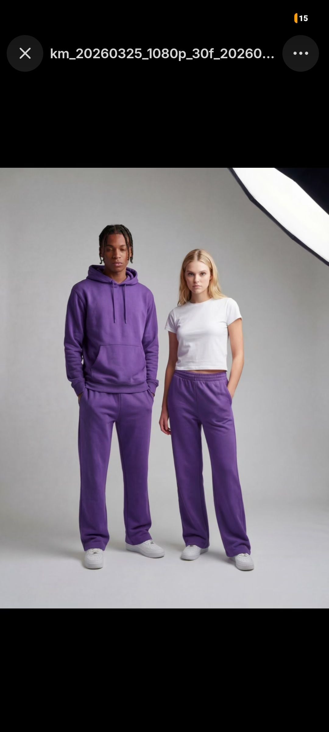 Tuta The Ascent Viola Unisex