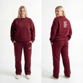 Tuta Oversize streetwear  Bordeaux