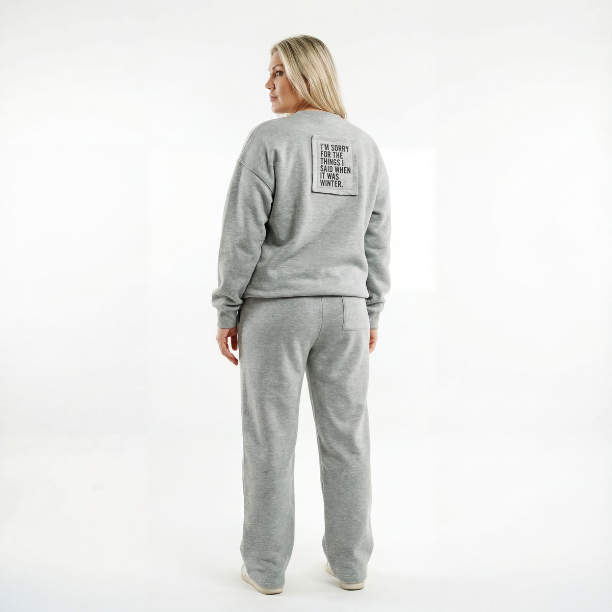 Tuta Donna Oversize Grigia
