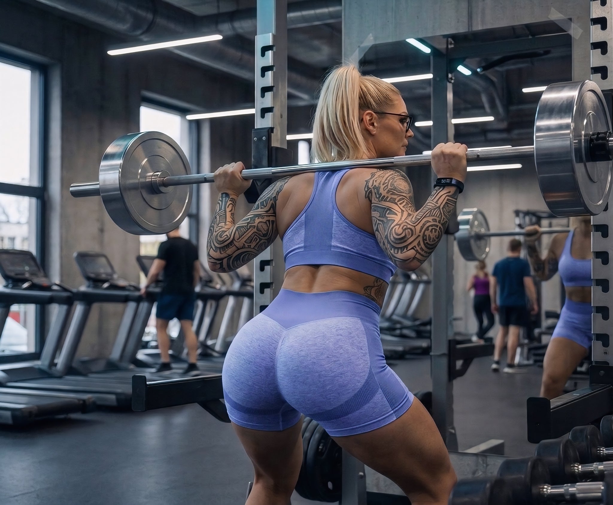Set Palestra Donna Viola